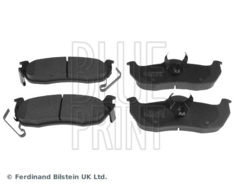 Brake Pad Set, disc brake ADN142160 Blue Print, Image 4