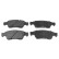 Brake Pad Set, disc brake ADN142164 Blue Print