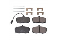 Brake Pad Set, disc brake ADN142165 Blue Print