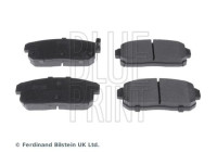 Brake pad set, disc brake ADN142167 Blue Print