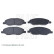 Brake Pad Set, disc brake ADN142173 Blue Print, Thumbnail 2