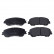 Brake Pad Set, disc brake ADN142176 Blue Print