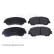 Brake Pad Set, disc brake ADN142176 Blue Print, Thumbnail 2