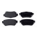 Brake Pad Set, disc brake ADN142177 Blue Print