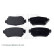 Brake Pad Set, disc brake ADN142177 Blue Print, Thumbnail 2