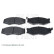 Brake Pad Set, disc brake ADN14218 Blue Print, Thumbnail 2