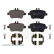 Brake Pad Set, disc brake ADN142182 Blue Print, Thumbnail 3