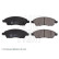 Brake Pad Set, disc brake ADN142184 Blue Print, Thumbnail 3
