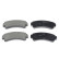 Brake Pad Set, disc brake ADN14225 Blue Print