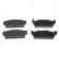 Brake Pad Set, disc brake ADN14227 Blue Print