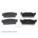 Brake Pad Set, disc brake ADN14227 Blue Print, Thumbnail 2