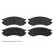 Brake Pad Set, disc brake ADN14234 Blue Print, Thumbnail 2