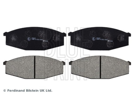 Brake Pad Set, disc brake ADN14242 Blue Print, Image 2