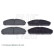 Brake Pad Set, disc brake ADN14247 Blue Print, Thumbnail 2