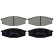 Brake Pad Set, disc brake ADN14248 Blue Print