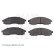 Brake Pad Set, disc brake ADN14259 Blue Print, Thumbnail 3