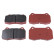 Brake Pad Set, disc brake ADN14266P Blue Print