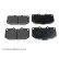 Brake Pad Set, disc brake ADN14269 Blue Print, Thumbnail 2