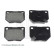 Brake Pad Set, disc brake ADN14270 Blue Print, Thumbnail 2