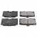 Brake Pad Set, disc brake ADN14280 Blue Print