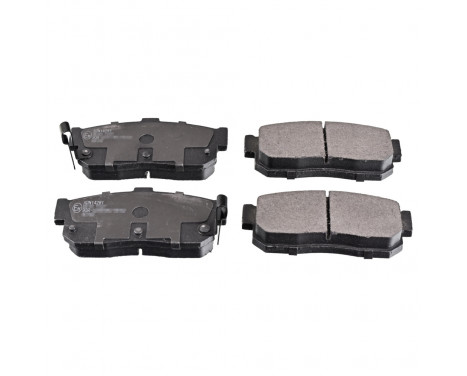 Brake Pad Set, disc brake ADN14281 Blue Print