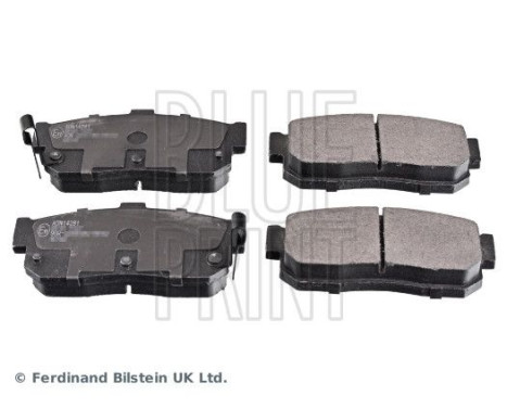 Brake Pad Set, disc brake ADN14281 Blue Print, Image 2