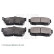 Brake Pad Set, disc brake ADN14281 Blue Print, Thumbnail 2