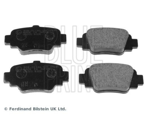 Brake Pad Set, disc brake ADN14283 Blue Print, Image 2