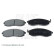 Brake Pad Set, disc brake ADN14284 Blue Print, Thumbnail 2 Brake Pad Set, disc brake ADN14284 Blue Print, Thumbnail 2
