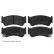 Brake Pad Set, disc brake ADN14285 Blue Print, Thumbnail 2