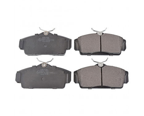 Brake Pad Set, disc brake ADN14286 Blue Print