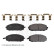 Brake Pad Set, disc brake ADN14287 Blue Print, Thumbnail 3