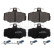 Brake Pad Set, disc brake ADN14296 Blue Print, Thumbnail 2