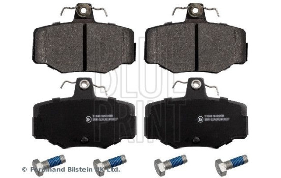 Brake Pad Set, disc brake ADN14296 Blue Print, Image 2