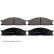 Brake Pad Set, disc brake ADN14297 Blue Print, Thumbnail 2