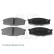 Brake Pad Set, disc brake ADN14298 Blue Print, Thumbnail 2