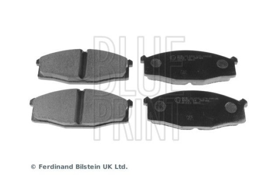 Brake Pad Set, disc brake ADN14298 Blue Print, Image 2