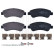 Brake Pad Set, disc brake ADP154202 Blue Print, Thumbnail 2
