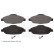 Brake Pad Set, disc brake ADP154204 Blue Print, Thumbnail 2