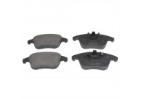 Brake Pad Set, disc brake ADP154206 Blue Print