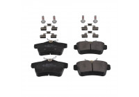 Brake Pad Set, disc brake ADP154207 Blue Print