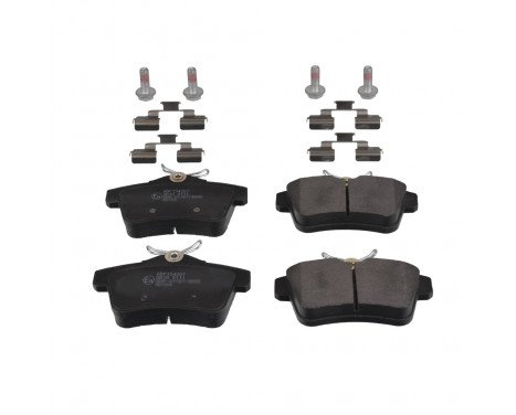 Brake Pad Set, disc brake ADP154207 Blue Print