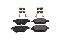 Brake Pad Set, disc brake ADP154208 Blue Print
