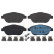 Brake Pad Set, disc brake ADP154208 Blue Print, Thumbnail 2