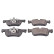 Brake Pad Set, disc brake ADP154210 Blue Print