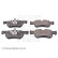 Brake Pad Set, disc brake ADP154210 Blue Print, Thumbnail 2