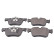 Brake Pad Set, disc brake ADP154212 Blue Print