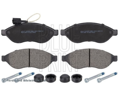 Brake Pad Set, disc brake ADP154214 Blue Print, Image 2