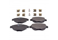 Brake Pad Set, disc brake ADP154218 Blue Print