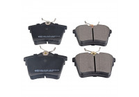 Brake Pad Set, disc brake ADP154219 Blue Print